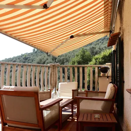 Host4u - Cozy Terraced House With Beautiful View On The Olives Valley Appartement