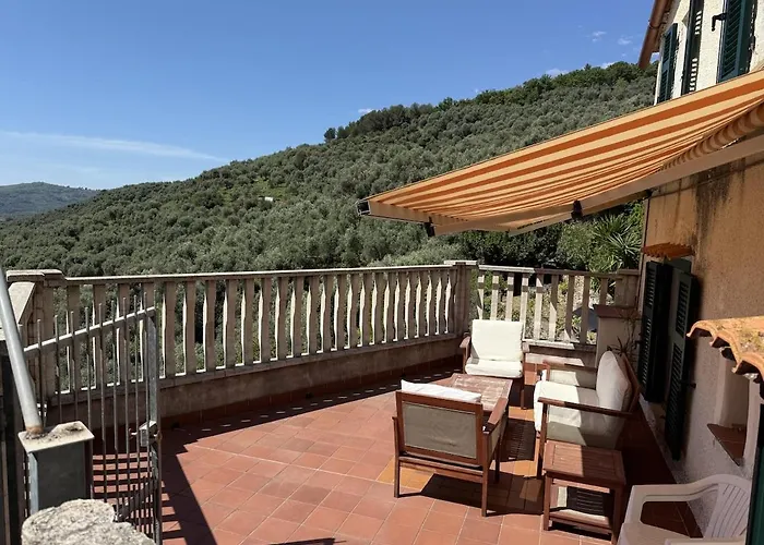 Host4u - Cozy Terraced House With Beautiful View On The Olives Valley Apartmán